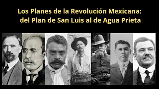 Los planes de la Revolución Mexicana  Maratón revolucionmexicana [upl. by Gnuoy]