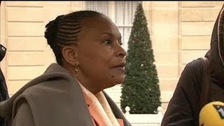 Taubira sexplique sur la circulaire qui crée la polémique sur la GPA 3001 [upl. by Aihppa]