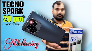 Tecno Spark 20 Pro Unboxing and Review After Use  108MP Ultra Clear Camera  New Budget King 🔥🔥 [upl. by Acenom]