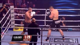 Rico Verhoeven vs Gokhan Saki Fight Video Glory 11 Biobalanz [upl. by Annaerdna]