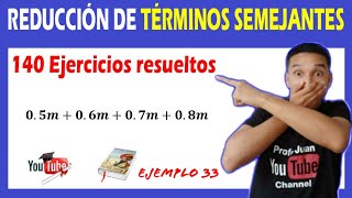 💝👉 Reducción De Términos Semejantes CON DECIMALES  💥 Súper FÁCIL Para PRINCIPIANTES ✅ [upl. by Hirasuna737]