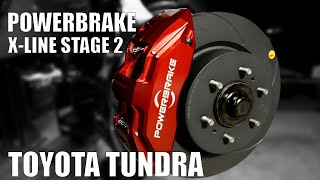 POWERBRAKE STAGE 2 KIT FOR THE TOYOTA TUNDRA [upl. by Amle]