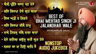 Best Of Bhai Mehtab Singh Ji Jalandhar Wale  Nonstop Audio Jukebox  RedRecordsGurbani ੴ  Shabads [upl. by Nyrrat]