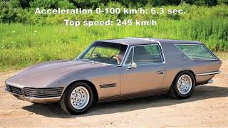 Ferrari 330 GT Shooting Brake Vignale specs 1968 interior exterior engines details and more [upl. by Ahsilek]