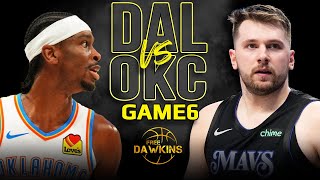 Dallas Mavericks vs OKC Thunder Game 6 Full Highlights  2024 WCSF  FreeDawkins [upl. by Kavanaugh]