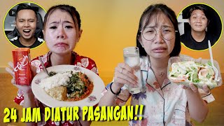 24 JAM MAKAN DIATUR PASANGAN KOK JADI GINI [upl. by Silera]