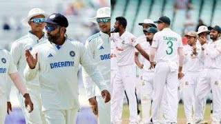 Bangladesh Challenges India for Tough Fight  indiancricket bangladeshcricket testcricket [upl. by Ahsemal842]