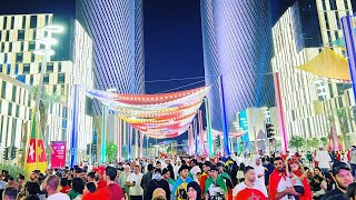 Lusail Boulevard  Lusail Doha Qatar  Events [upl. by Jackqueline]