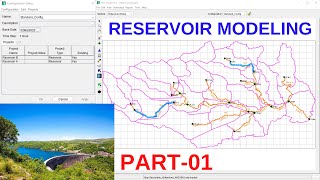 HECResSim T1 How To Setup Reservoir Model 13 [upl. by Horwitz]