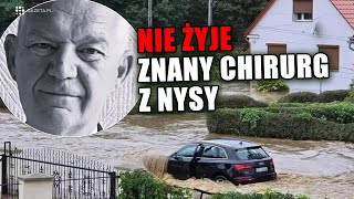 Nysa pod wodą Zginął znany chirurg [upl. by Jephthah]