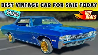 Discover 15 Unique Classic Cars Sale on Marketplace – All in Fantastic Condition [upl. by Newbold]