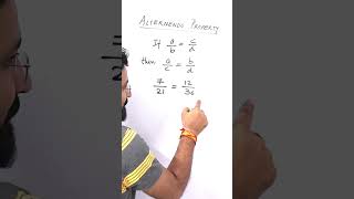 What is alternendo property Ratio and Proportion  Componendo  Dividendo Property [upl. by Spear151]