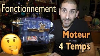 ⁉️ Fonctionnement du Moteur 4 Temps 🤔 ❓ un Jeu dEnfant 😄❗️💡 [upl. by Kensell]