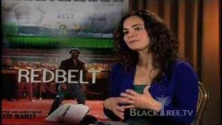 Alice Braga RedBelt Interview [upl. by Euqinot84]