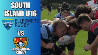 Ellesmere vs North Canterbury South Island U16 7th September 2024 [upl. by Yenahteb]