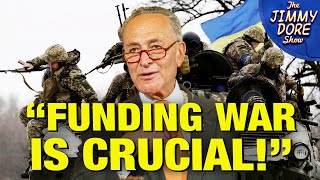 Chuck Schumer Demands ENDLESS WAR w Dennis Kucinich [upl. by Nnylhsa]