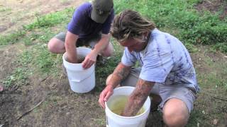 Making biodynamic barrel compost [upl. by Arvo78]