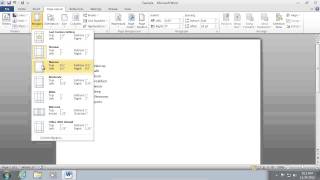 How to set 1 inch Margins in Word [upl. by Oderfodog905]