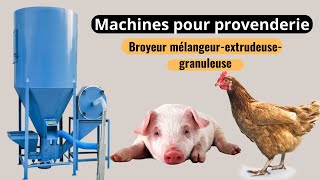 Machines de provenderie [upl. by Servais634]