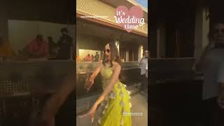 Mouni Roy Wedding  Exclusive Footage  Mouni Roy Mehendi Dance With Suraj Nambiar [upl. by Nevuer]