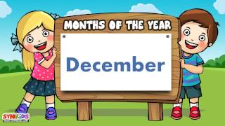 Months of the year  Months for kids [upl. by Idnor203]