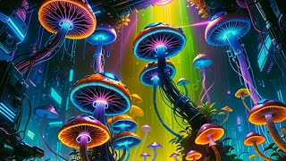 Nexxus 604  Infected Mushrooms  Psychedelic trance mix 2024 • 4K AI animated music video [upl. by Paradies911]