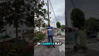 Rumah Flat Tapi Dalam Macam Kondo property foodies [upl. by Lerrej344]