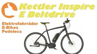 Kettler Inspire E Beltdrive EBike Produktvideo [upl. by Clarey]