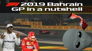 F1 2019 Bahrain GP in a nutshell [upl. by Ylremik]