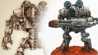 PAINTING THALLAX  Painting Mechanicum for Warhammer The Horus Heresy [upl. by Ulises489]