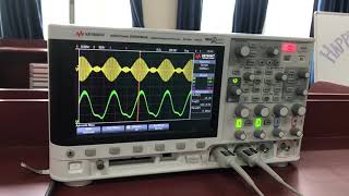 Experiment AM Demodulation envelope detector by using Emona Telecom Trainer Kit 101 [upl. by Alica]