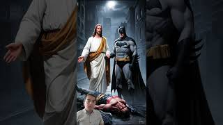 Jesus Christ x Batman defeated Satan short shorts [upl. by Alecram]