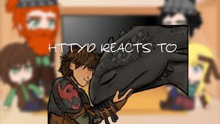 HTTYD REACT TO 12 [upl. by Lerat994]