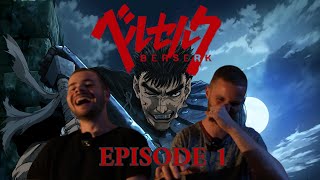 BERSERK 2016 REACTION  EPISODE 1 [upl. by Alyat]