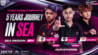 PMGC SPECIAL SERIES EP1  PUBG MOBILE ESPORTS FIVEYEAR JOURNEY IN THE SEA REGION PART 1 [upl. by Ydnamron]