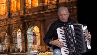 Italian Medley Quando Amore Volare Sorrento Lee Terry Meisinger Accordion Aakkordeon Akordeon [upl. by Llerruj]