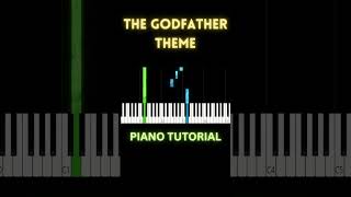 The Godfather Theme  EASY Piano Tutorial [upl. by Karlee365]