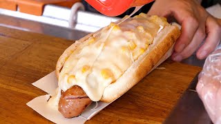 Corn Cheese Sausage Hot Dog and American Style Sandwich Collection  미국식 핫도그와 샌드위치 모음 [upl. by Edelsten]