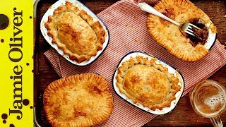 How to make Shortcrust Pastry for pies  Jamie Oliver [upl. by Anailuig]