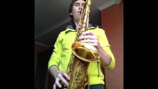 Beyond the sea tenor sax [upl. by Ihtac]