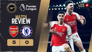 Arsenal v Chelsea Match Reaction I Arsenal Put 5 Past Chelsea I Havertz Adds Salt To Chelsea Tears [upl. by Wiburg982]