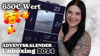 650€ Wert LOOKFANTASTIC Adventskalender 2024  25 Türchen UNBOXING [upl. by Marisa]