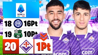 HO DISTRUTTO e poi RICOSTRUITO LA FIORENTINA SU FC 24 [upl. by Viddah]