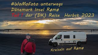 mit dem Wohnmobil nach Rømø DK Teil 1 der Dänemark Reise WoMoFoto [upl. by Nauwtna]