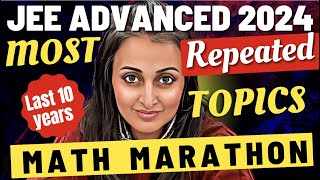 JEE ADVANCED MOST TRENDING MATH TOPICS  IITJEE ADVANCED MATH MARATHON MOST EXPECTED QUESTIONS jee [upl. by Satsok]