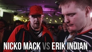 The OZone Battles Nicko Mack vs Erik Indian [upl. by Shalne866]