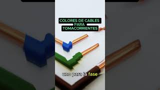 Colores de cables para tomacorrientes [upl. by Tap]