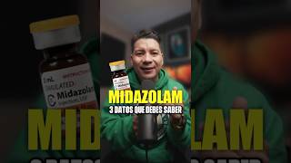 3 DATOS Importantes Sobre El MIDAZOLAM 🔥 [upl. by Krein]