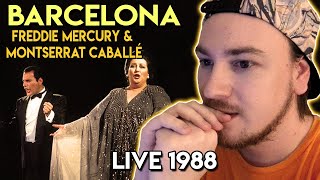 REACTION  Freddie Mercury amp Montserrat Caballé  Barcelona Live at La Nit 1988 [upl. by Odnumde]