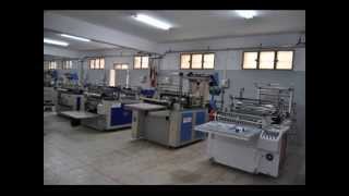 Machine e fabrication de sac en plastique soudeuse EURL SACPLUS [upl. by Drucilla]